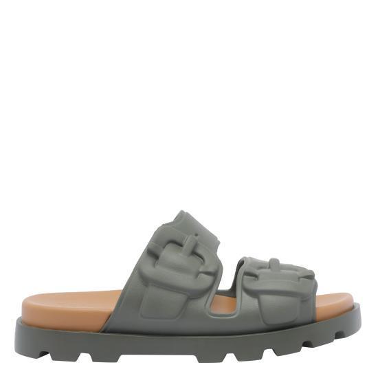 サンダル・ミュール CAMPER Women Sandals K201792 BRUTUS 004 Green