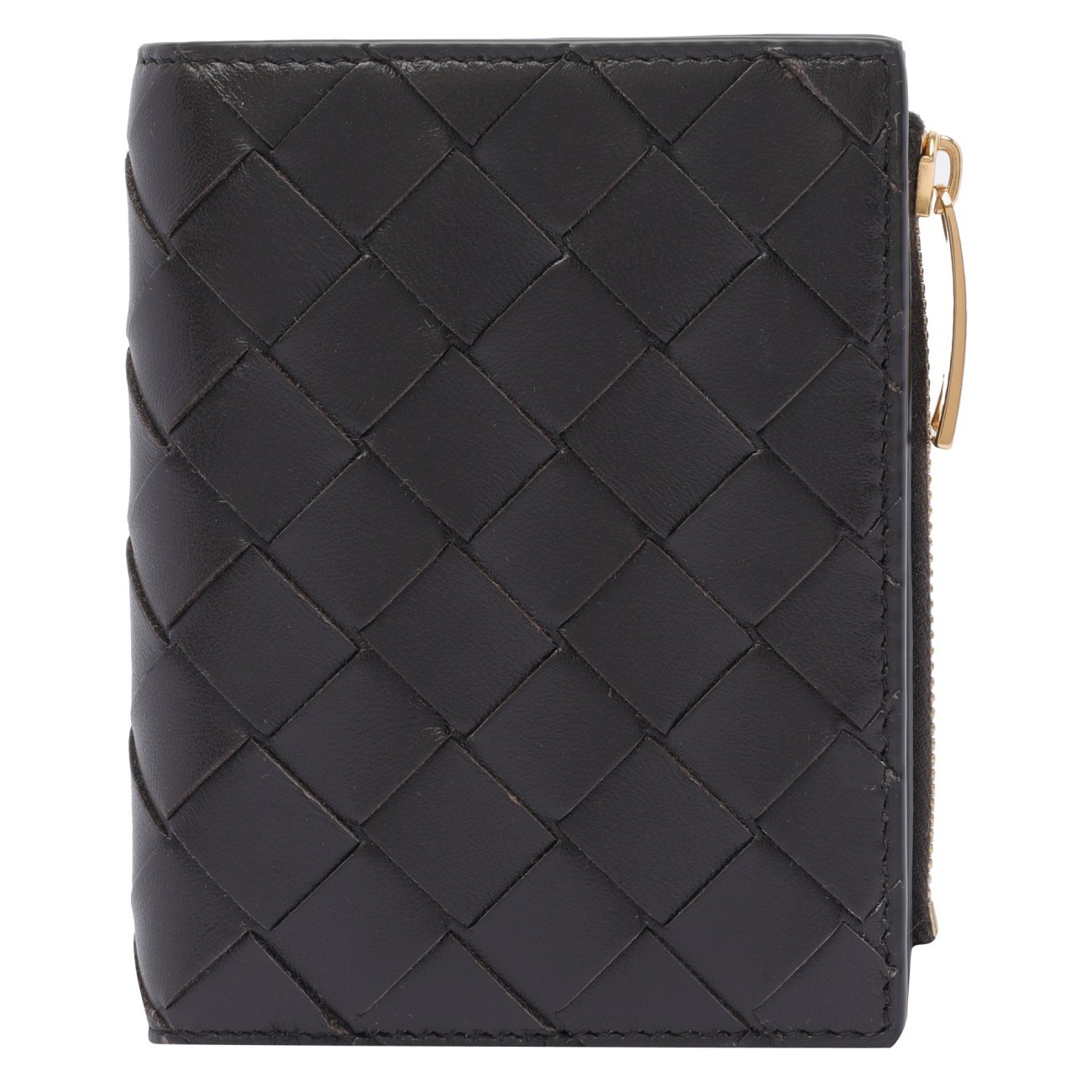 財布・小物その他 Bottega Veneta SMALL ZIPPED BI-FOLD INTRECCIATO WALLET