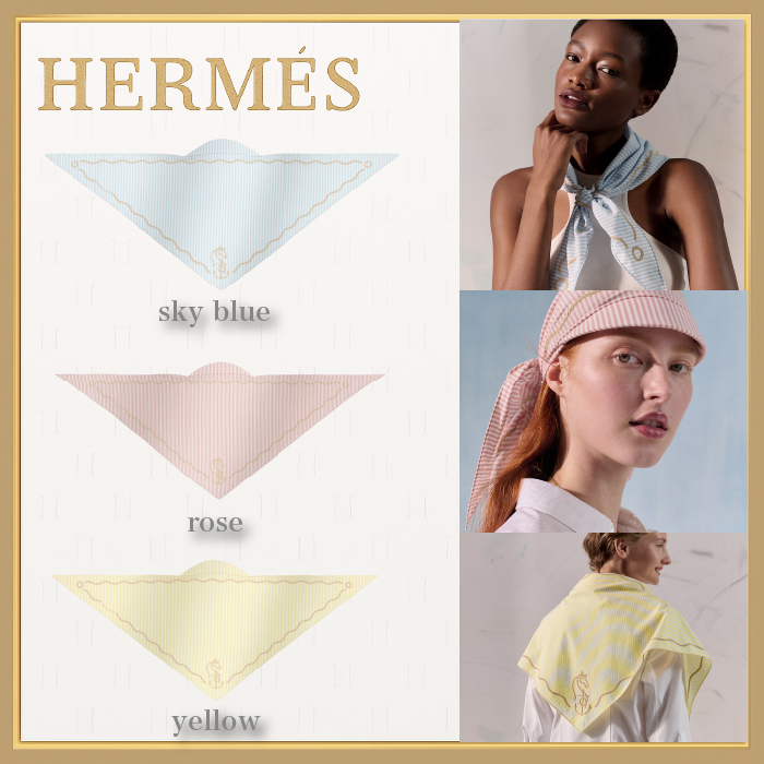 【夏の装いを彩るパステル】HERMES プンタ アンクル マリン