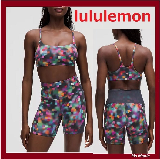 トレーニングに☆【lululemon】ストラップレーザーブラ♪