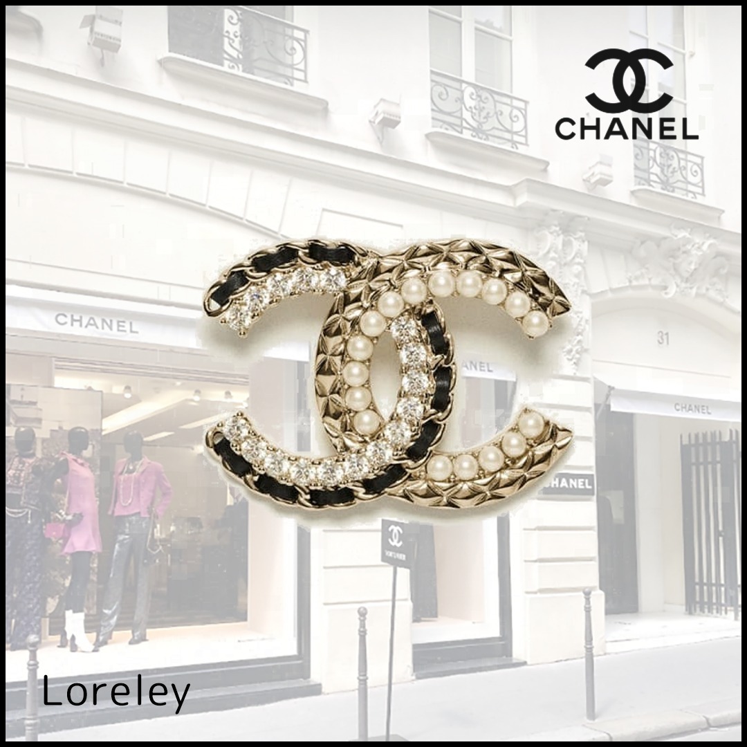 CHANEL パール ブローチ