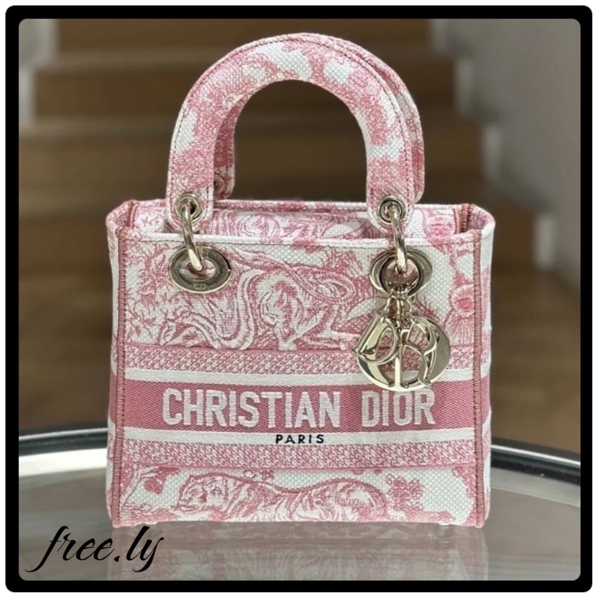 【心まで華やぐピンクの魔法♡】DIOR ハンドバッグ