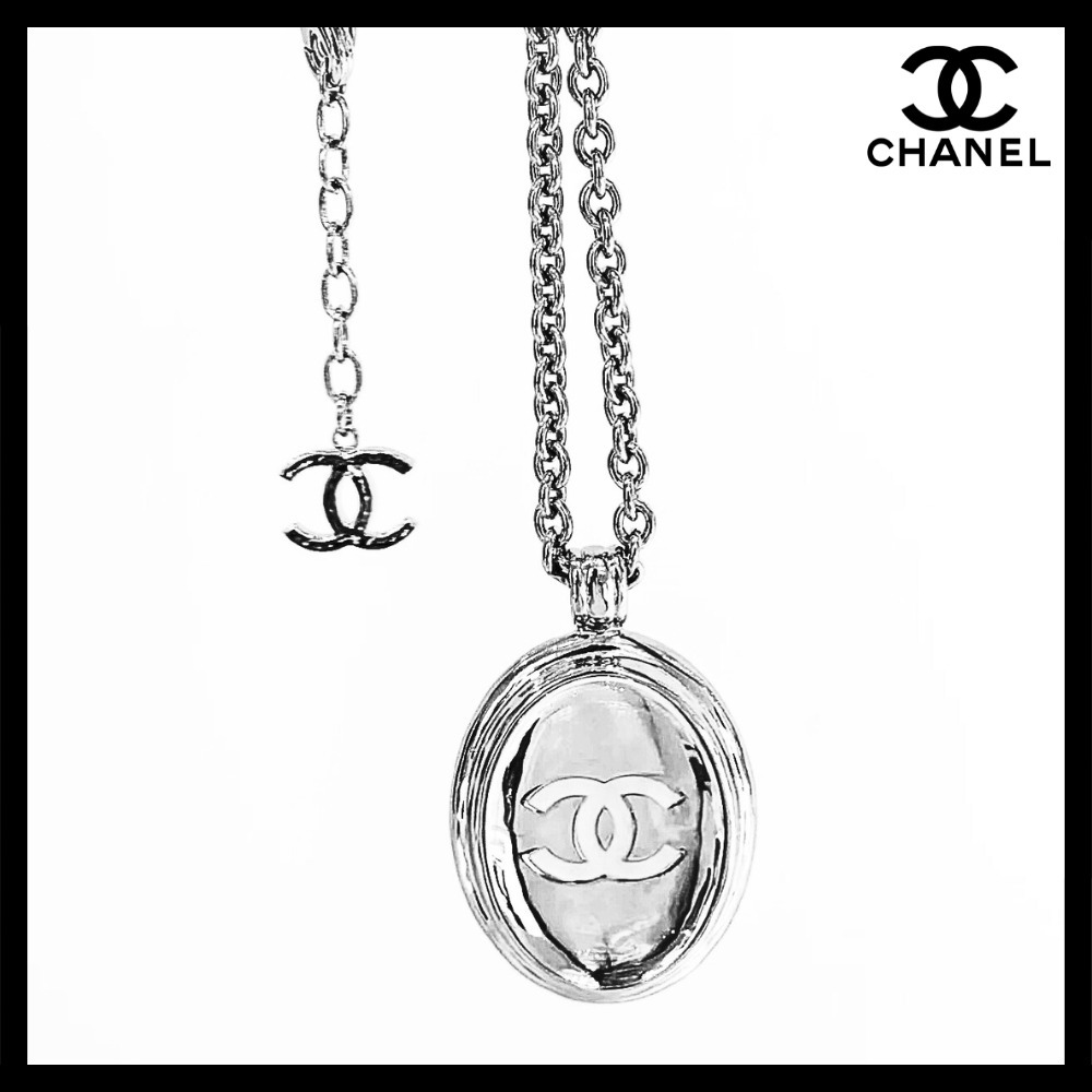 ココマーク カメオ風デザイン【CHANEL】ネックレス