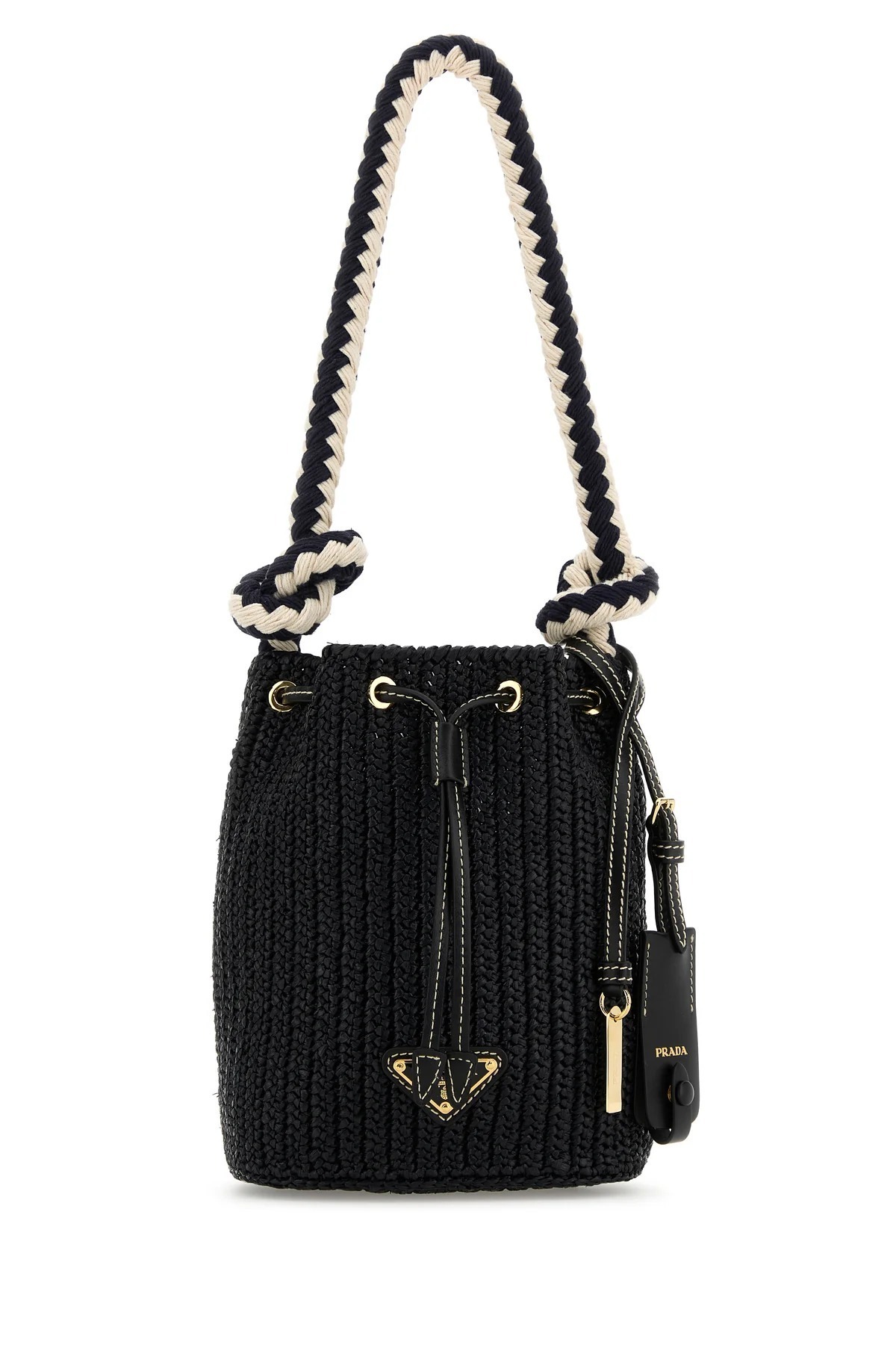 PRADA◎クロシェ ミニ バケットバッグ 1BE068VOVZ2MHA