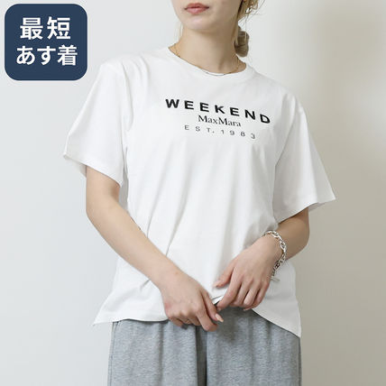 MAX MARA 【パパイヤ】刺繍ポケット ロゴ Tシャツ - メルカリ