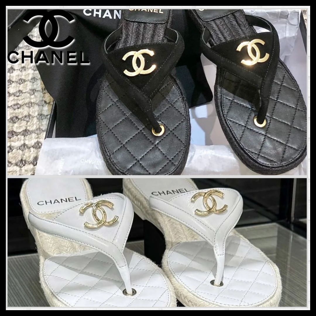 2025新作♡【CHANEL】ココ ビーチ コレクション☆サンダル