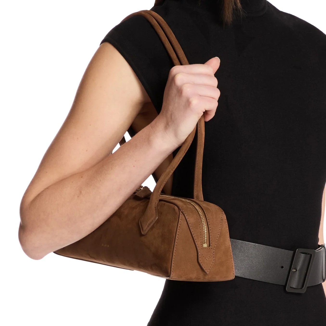 【VIP価格！】ALAIA 《Le Teckel Medium》ブラウン ヌバック