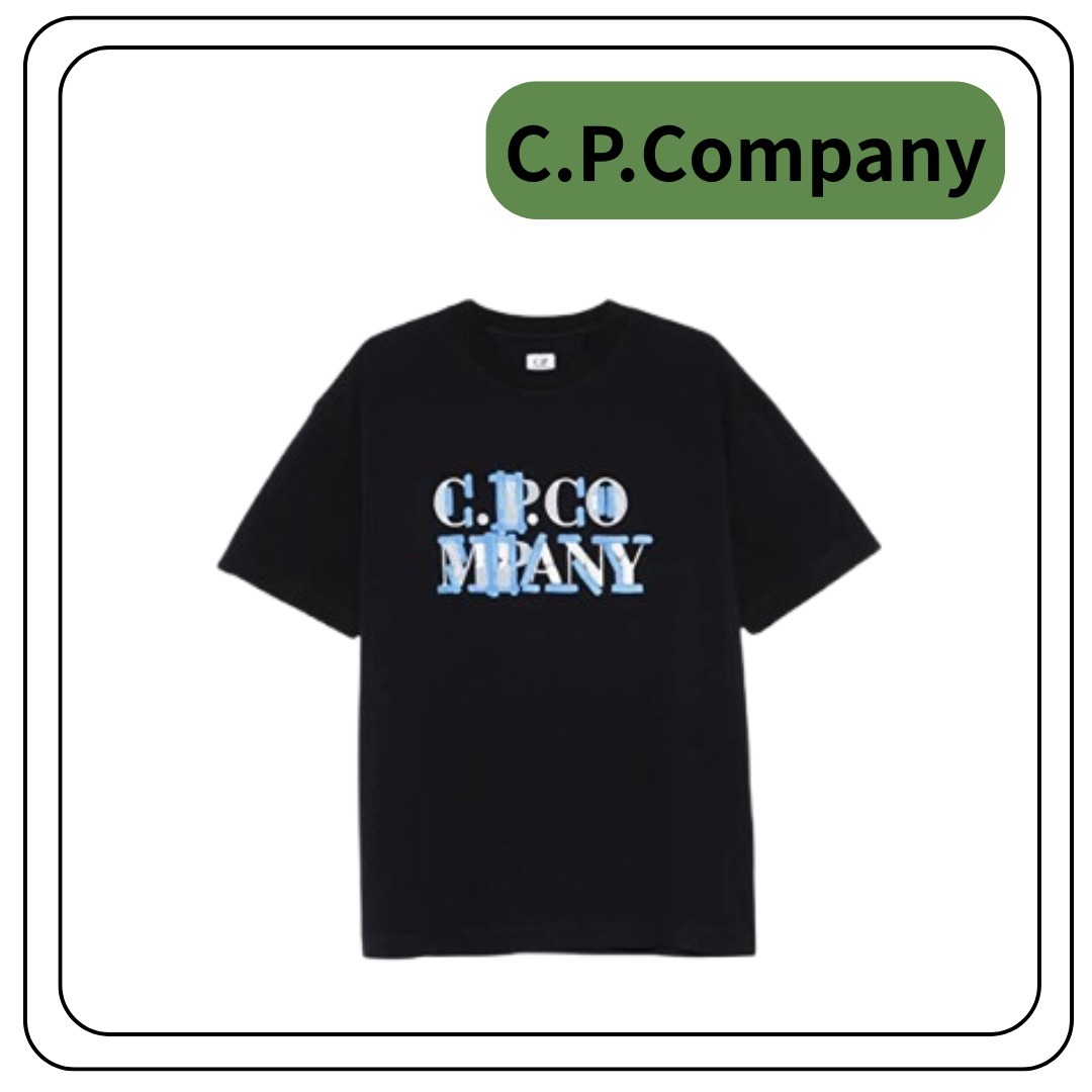 【C.P. Company】ジャージーロゴTシャツ ■送料・関税込■