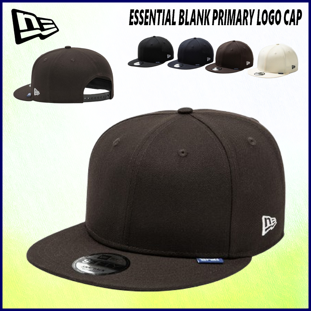 スナップバック★ニューエラ★ESSENTIAL BLANK PRIMARY LOGO