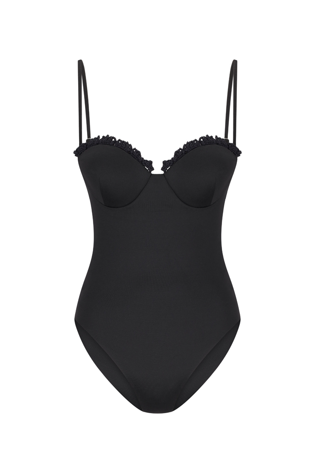 【関税込み】MAGDA BUTRYM SS25 SWIMSUIT 06 BLACK