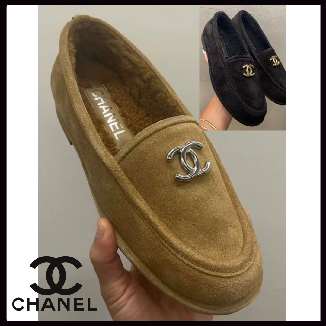 【シックに決まる♪】CHANEL ローファー