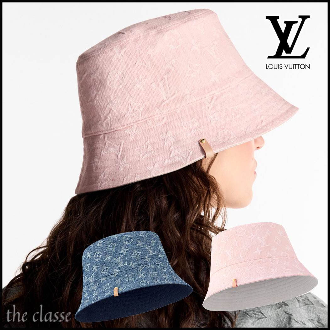 【おしゃれなリバーシブル】Louis Vuitton ハット デニムボブ