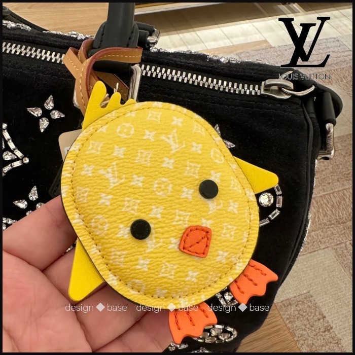 ◆愛らしい【 Louis Vuitton 】バッグチャーム・LV プルチーノ