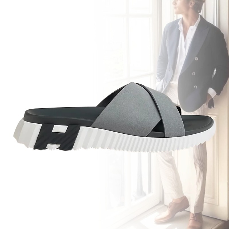 HERMES エルメス サンダル Infra インフラ 超軽量ソール メンズ
