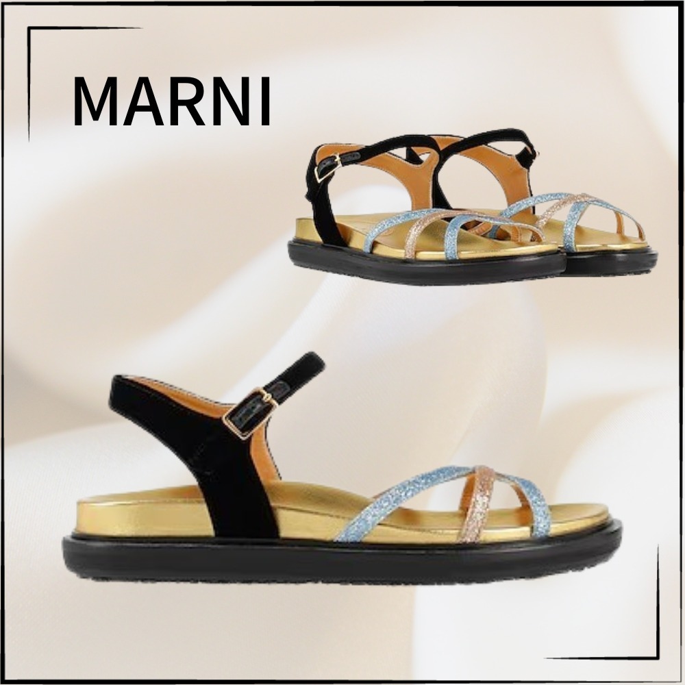 【MARNI】関税込☆アンクルストラップ サンダル