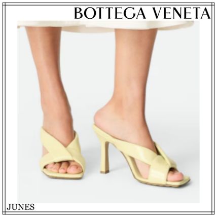 BOTTEGA VENETA AW サンダル・ミュール イエロー系 イエロー(黄色)系 25.5cm BOTTEGA VENETA(ボッテガヴェネタ
