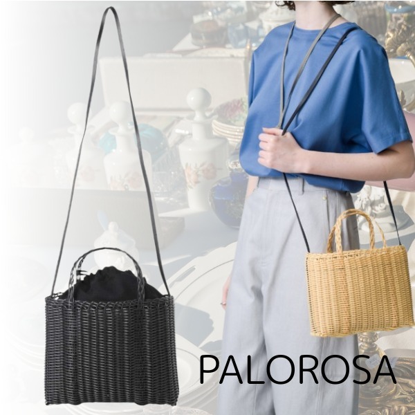 *PALOROSA*パロロサ ハンドル & クロス ボディバッグ