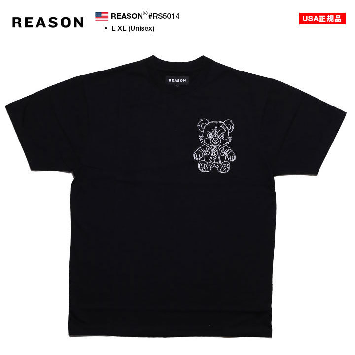 入手困難 即納 メール便送料込リーズン REASON Tシャツ ベアー