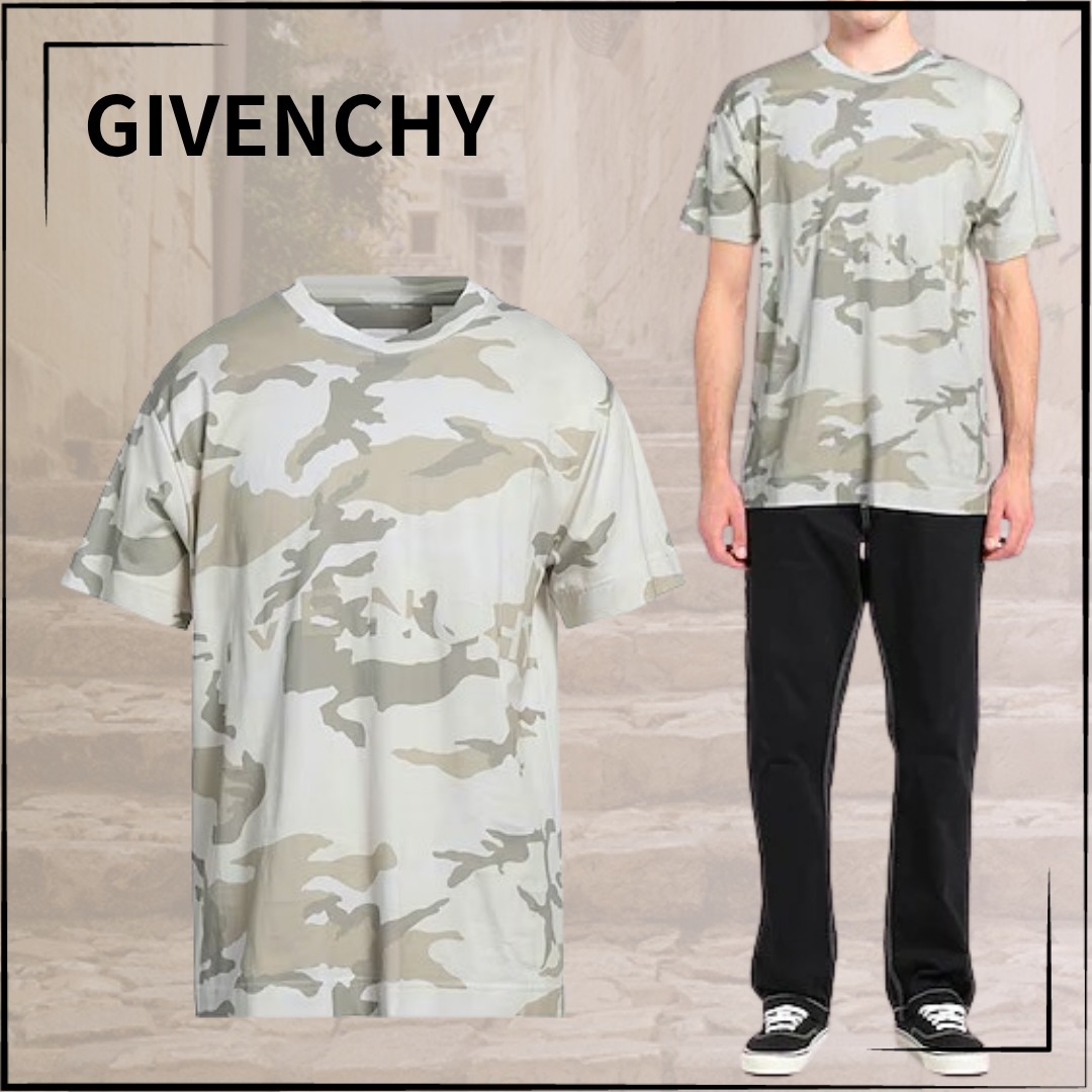 【GIVENCHY】関税込☆カモフラージュ ロゴTシャツ