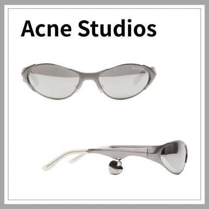 Acne Studios★スチールサングラス 送関込み Acne Studios(アクネストゥディオス) サングラス(レディース