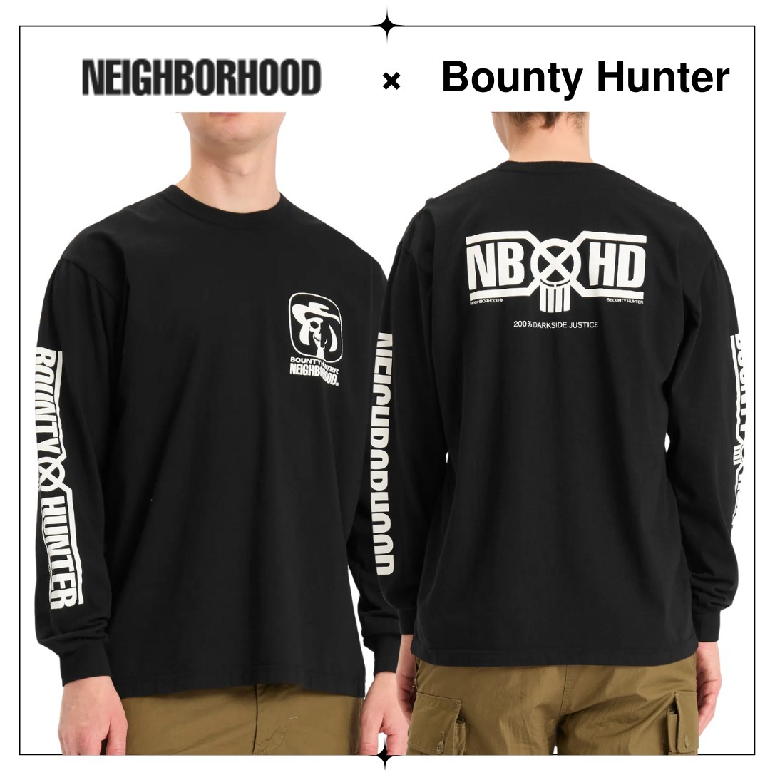 コラボ♪【【NEIGHBORHOOD】x バウンティハンター LS-1 Tシャツ