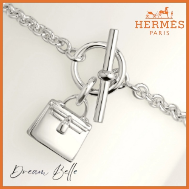 【人気＊ケリーの品格】HERMES ケリーアミュレット ブレスレット