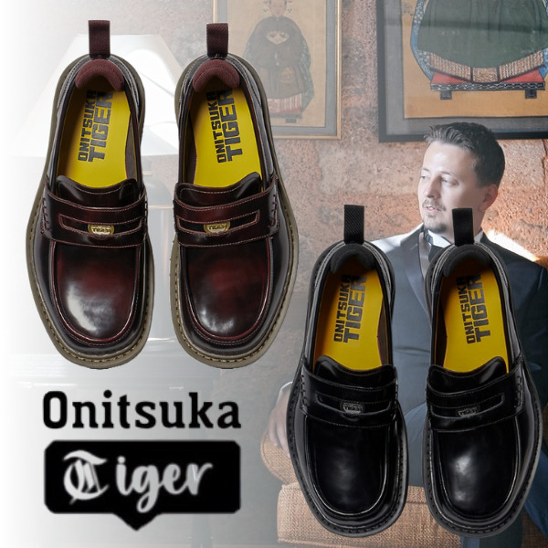 上品な1足*Onitsuka Tiger オニツカタイガー*TIGER ローファー☆