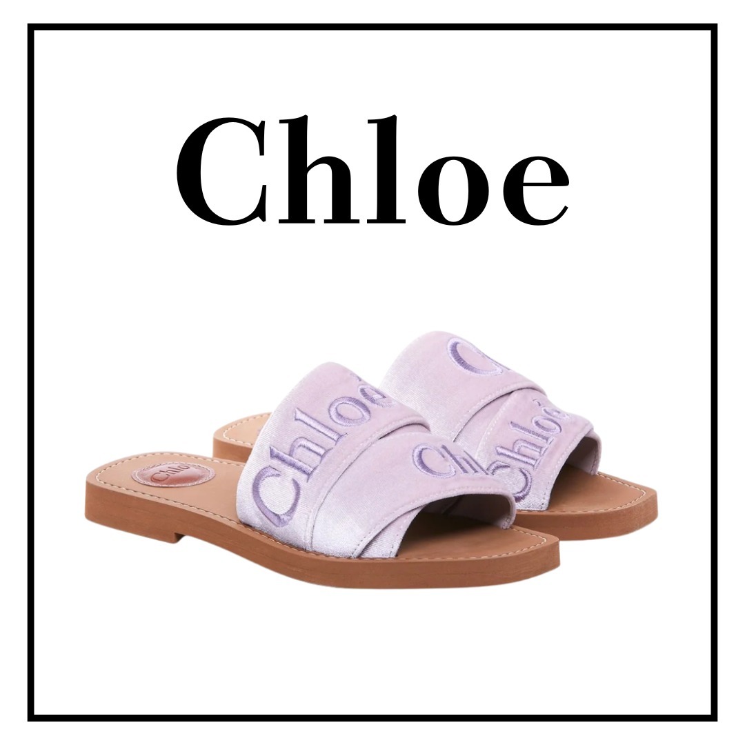 【Chloe】ウッディ スリッパ
