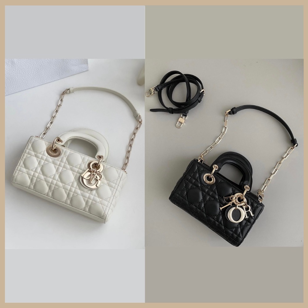 【おしゃれなサイズ感☆】Dior Lady D-Joy マイクロバッグ 2WAY