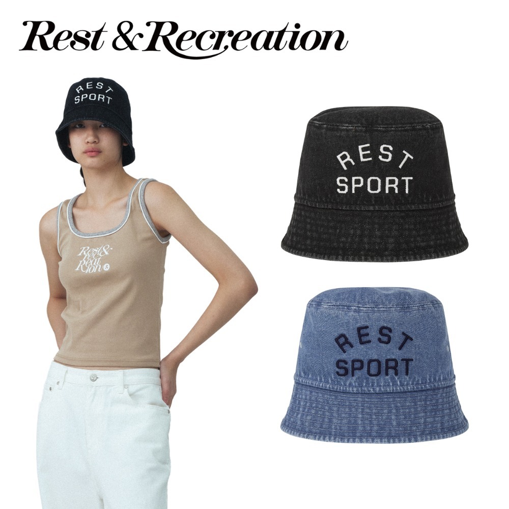 ★REST&RECREATION★ DENIM BUCKET HAT