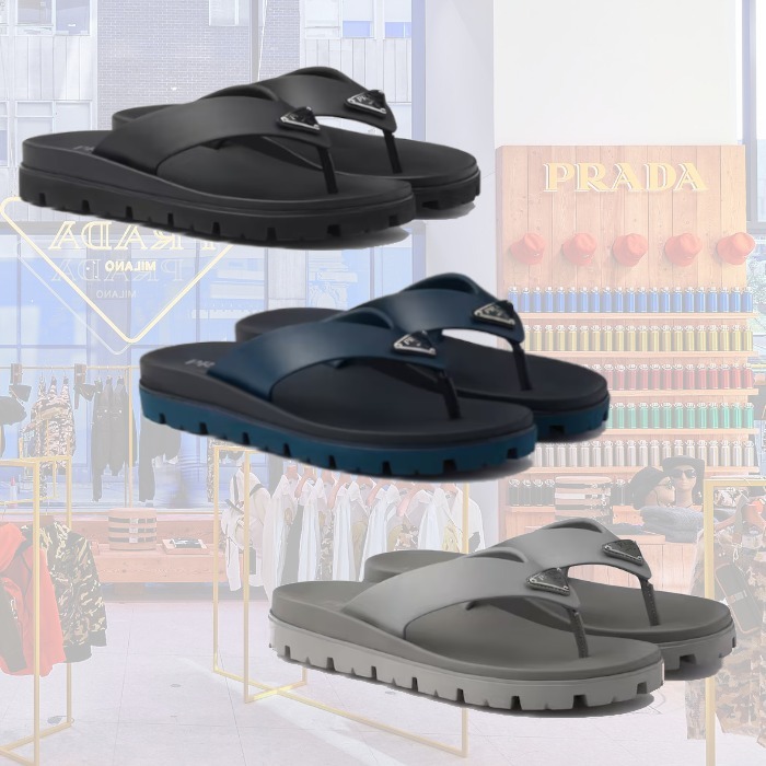 【25AW】新作 ラバー トングサンダル ◆全3色◆人気