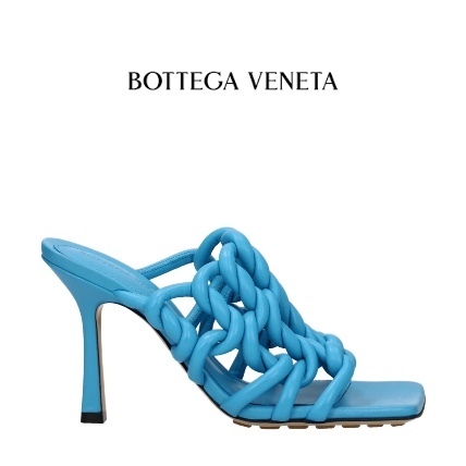 ボッテガ Bottega Veneta サンダル ベージュ レザー 関税込