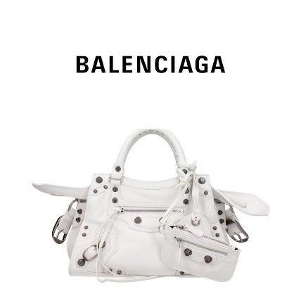 Balenciaga バレンシアガ NEO CAGOLE XS ハンドバッグ ホワイト