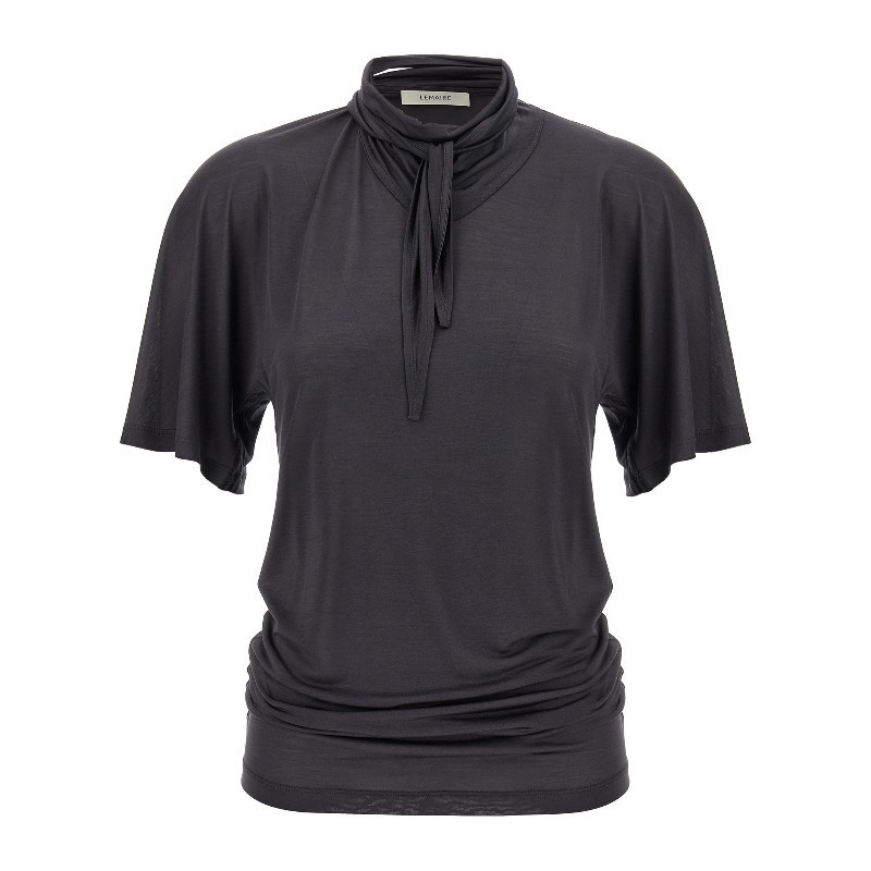 Tシャツ・カットソー LEMAIRE SS25 Scarf top (TO1337LJ1011 BK980)