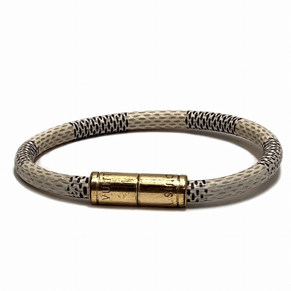 ルイ・ヴィトン キープイット ダミエ アズール ブレスレット