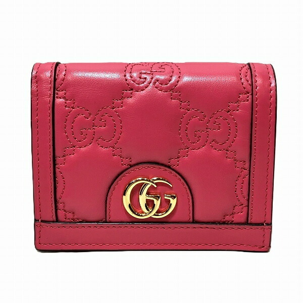 グッチ GGマテラッセ レザー財布