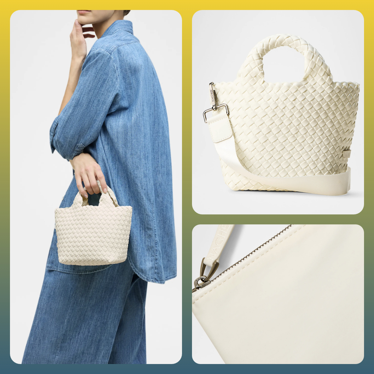 NAGHEDI ナゲディ St. Barth Petit Tote Bag