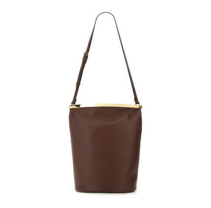 TOD'S レザーバケットバッグ スモール
