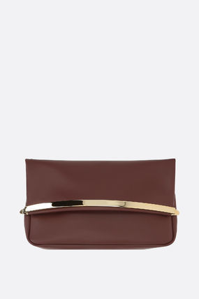 TOD’S / マゼンタ バッグ レザー フラップ バッグ スモール