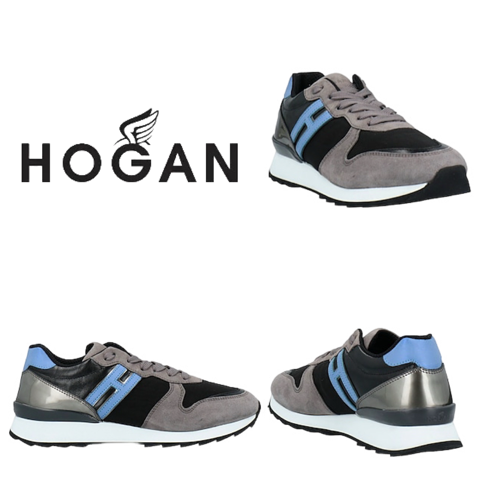 HOGAN レディーススニーカー グレー