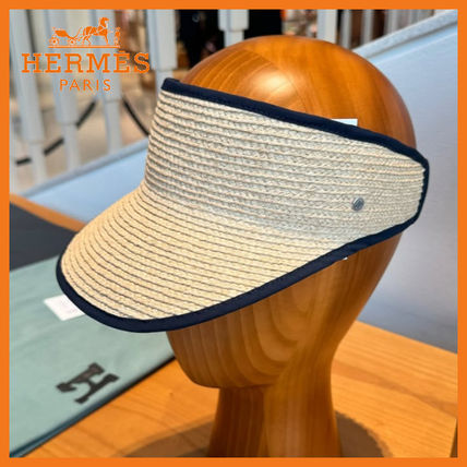 サンバイザー HERMES(エルメス) - 海外通販のBUYMA