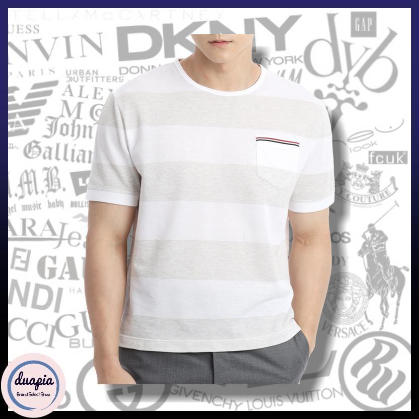 ★THOM BROWNE★トリミング ラグビー ストライプ 半袖Tシャツ