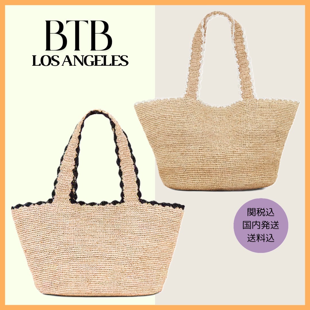 【BTB Los Angeles】LA発 Odesa トートバッグ かごバッグ