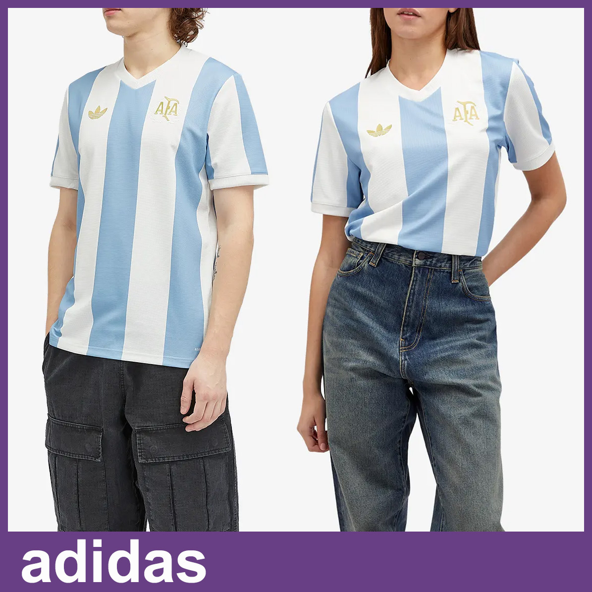 adidas☆Argentina FA Anniversey Jersey Tシャツ【UK発】