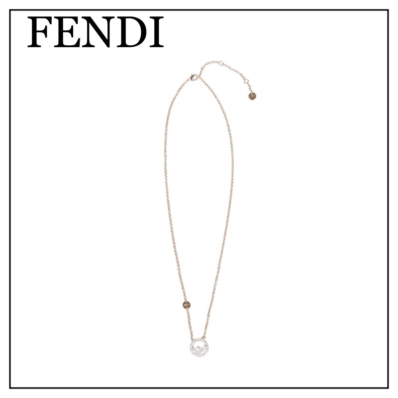 【関込】◆FENDI フェンディ◆エフ イズ フェンディ ネックレス