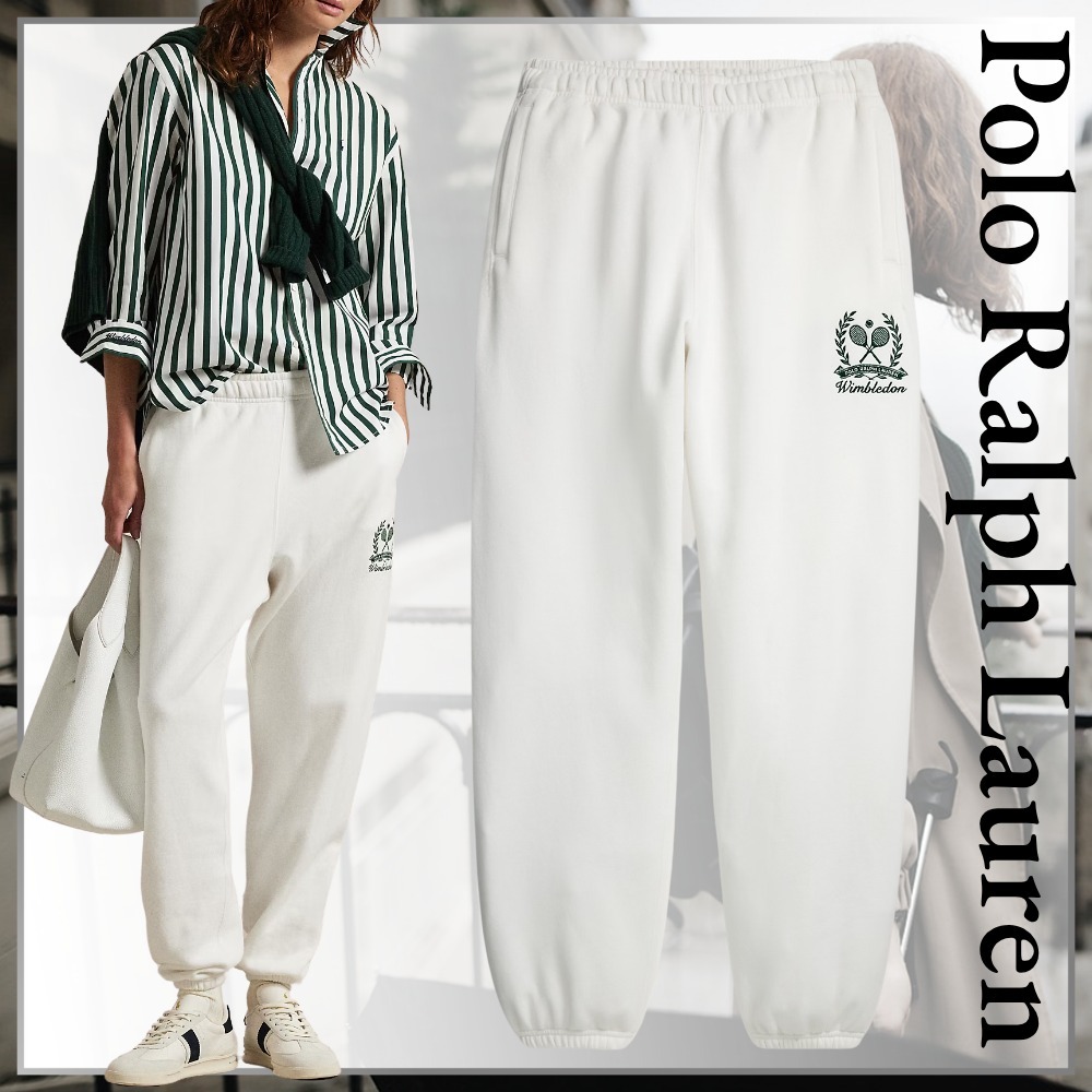 注目コラボ★【Polo Ralph Lauren】Wimbledon スウェットパンツ