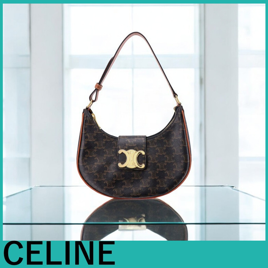 CELINE★エヴァ トリオンフ キャンバス ショルダーバッグ
