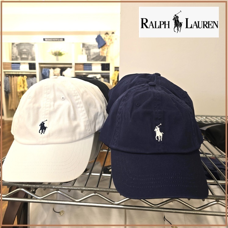 セール【Polo Ralph Lauren】 コットン ポニーシンプル キャップ