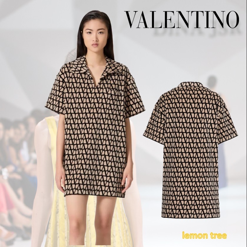 VALENTINO トワル イコノグラフ ミニドレス