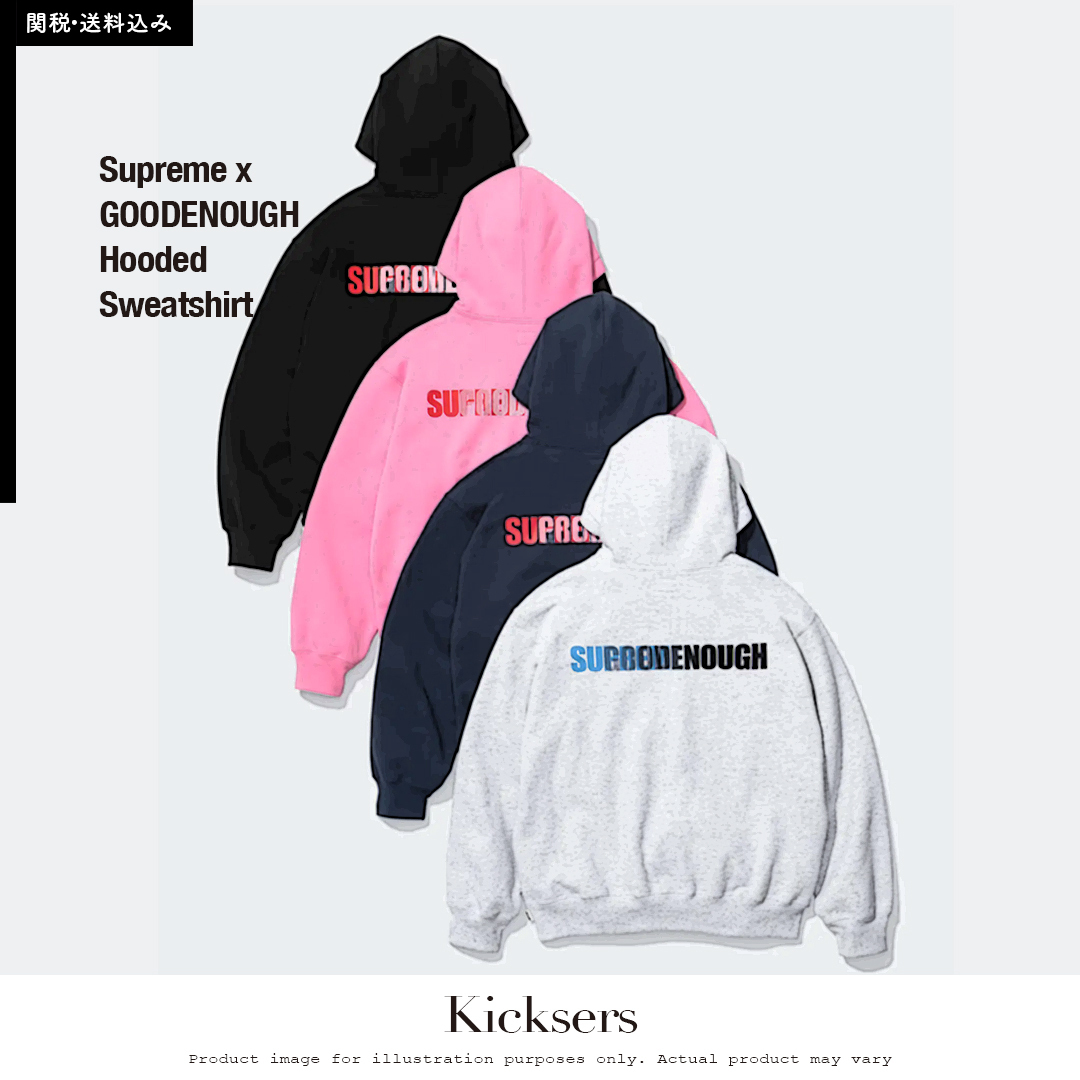 Supreme x GOODENOUGH Hooded Sweatshirt グッドイナフ パーカー